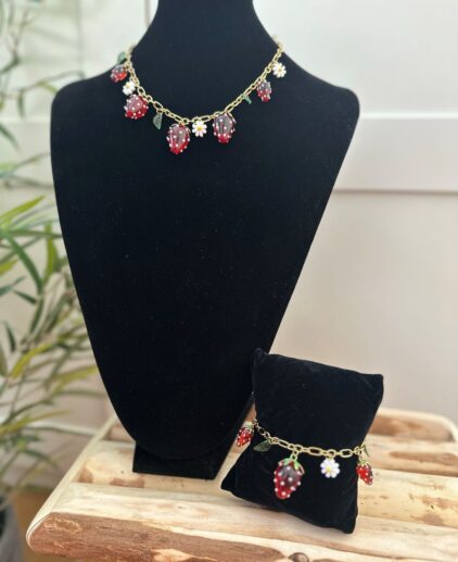 Pulsera fresas