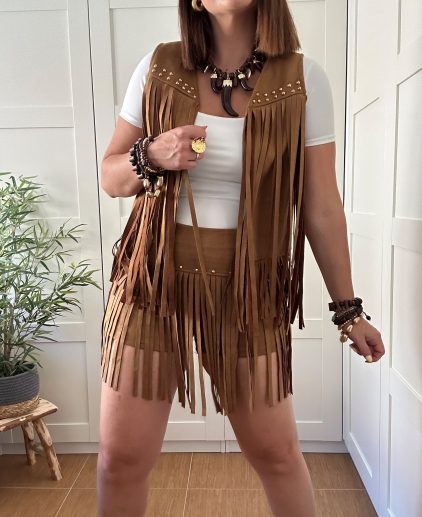 Conjunto Boho Chic camel