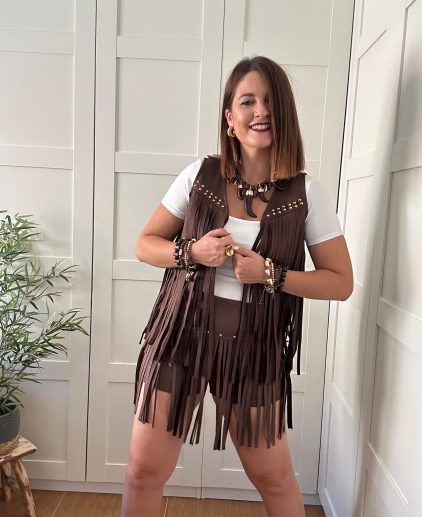 Conjunto Boho Chic chocolate