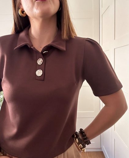 Polo lidia chocolate