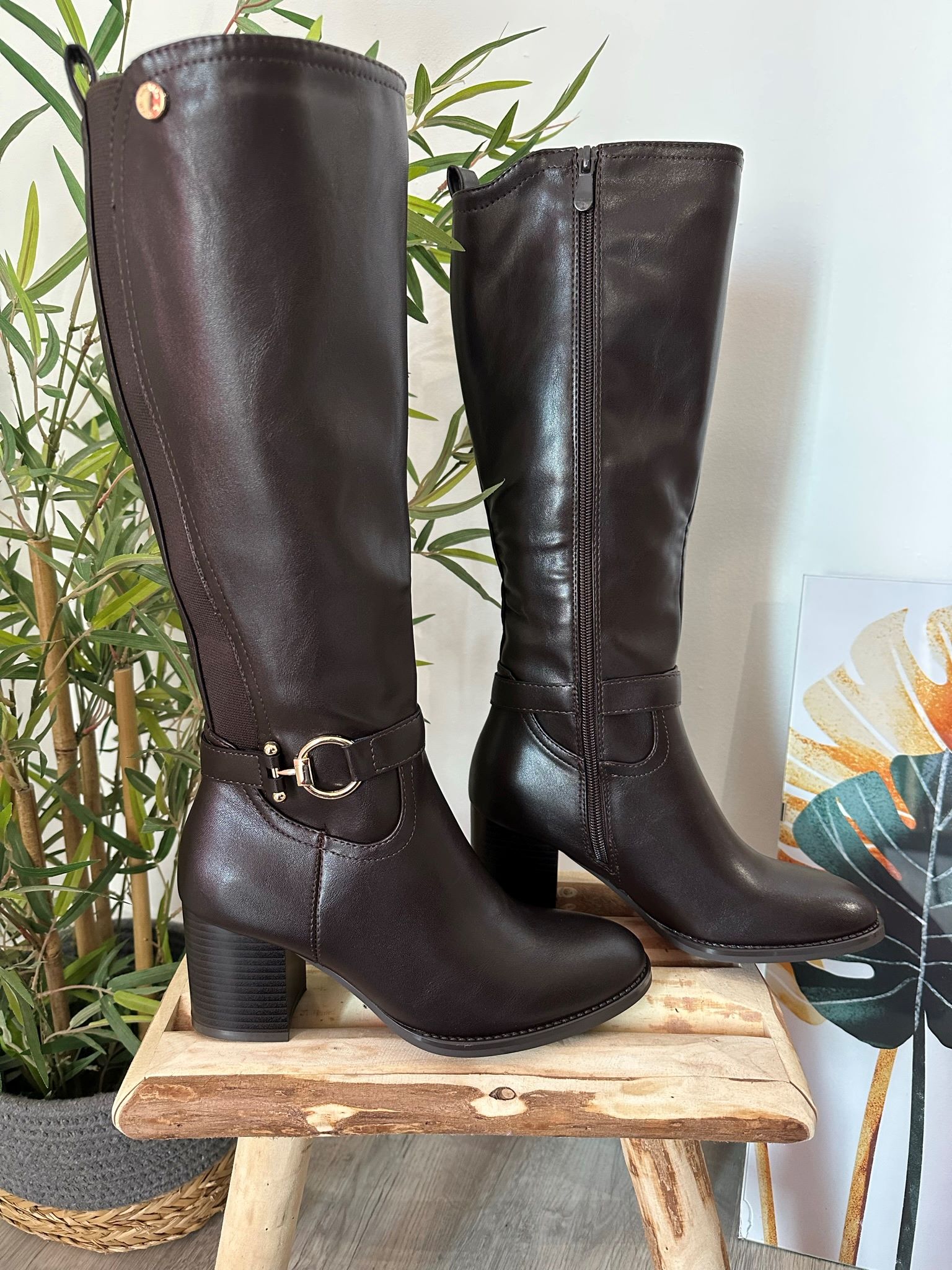 Botas altas marrones 2