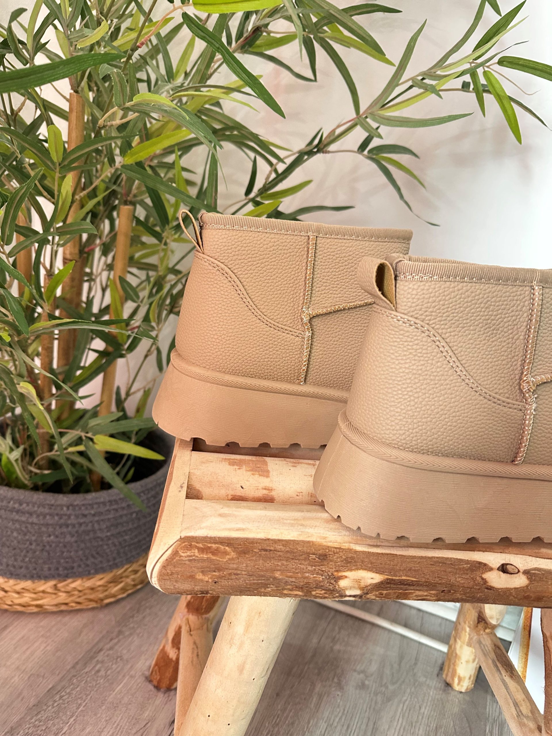 Botín australiano kaki polipiel 4