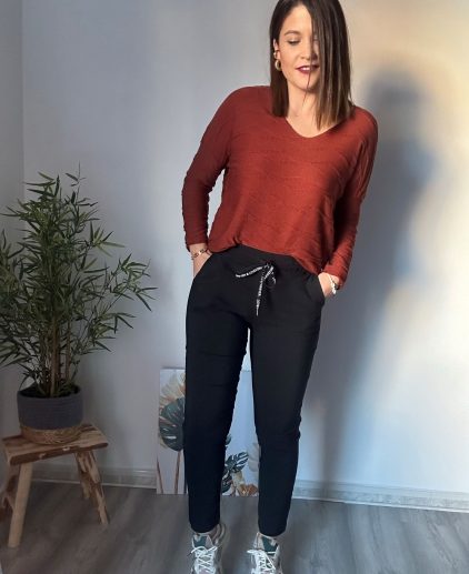Pantalón comfy negro