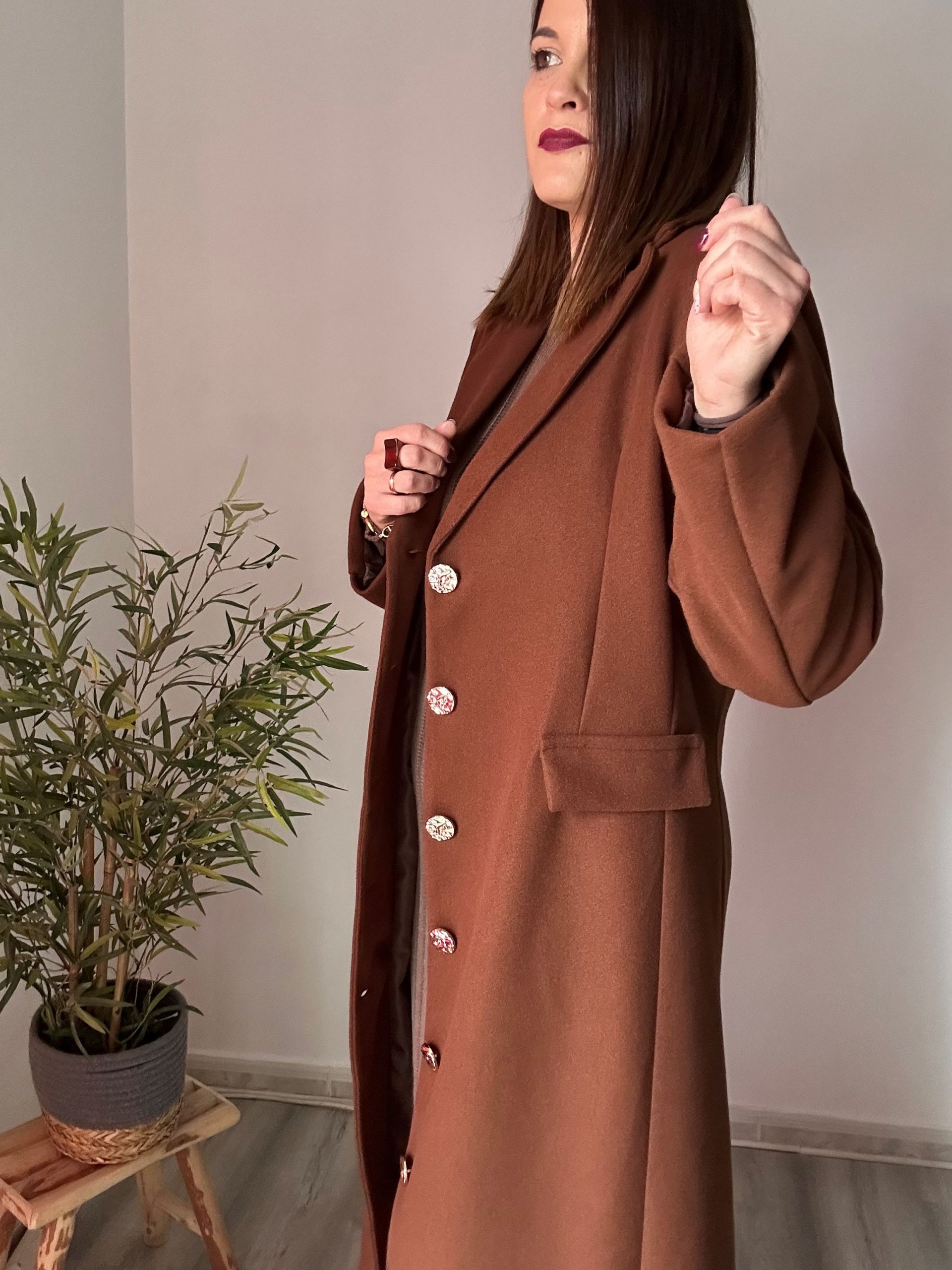 Abrigo paño largo 5