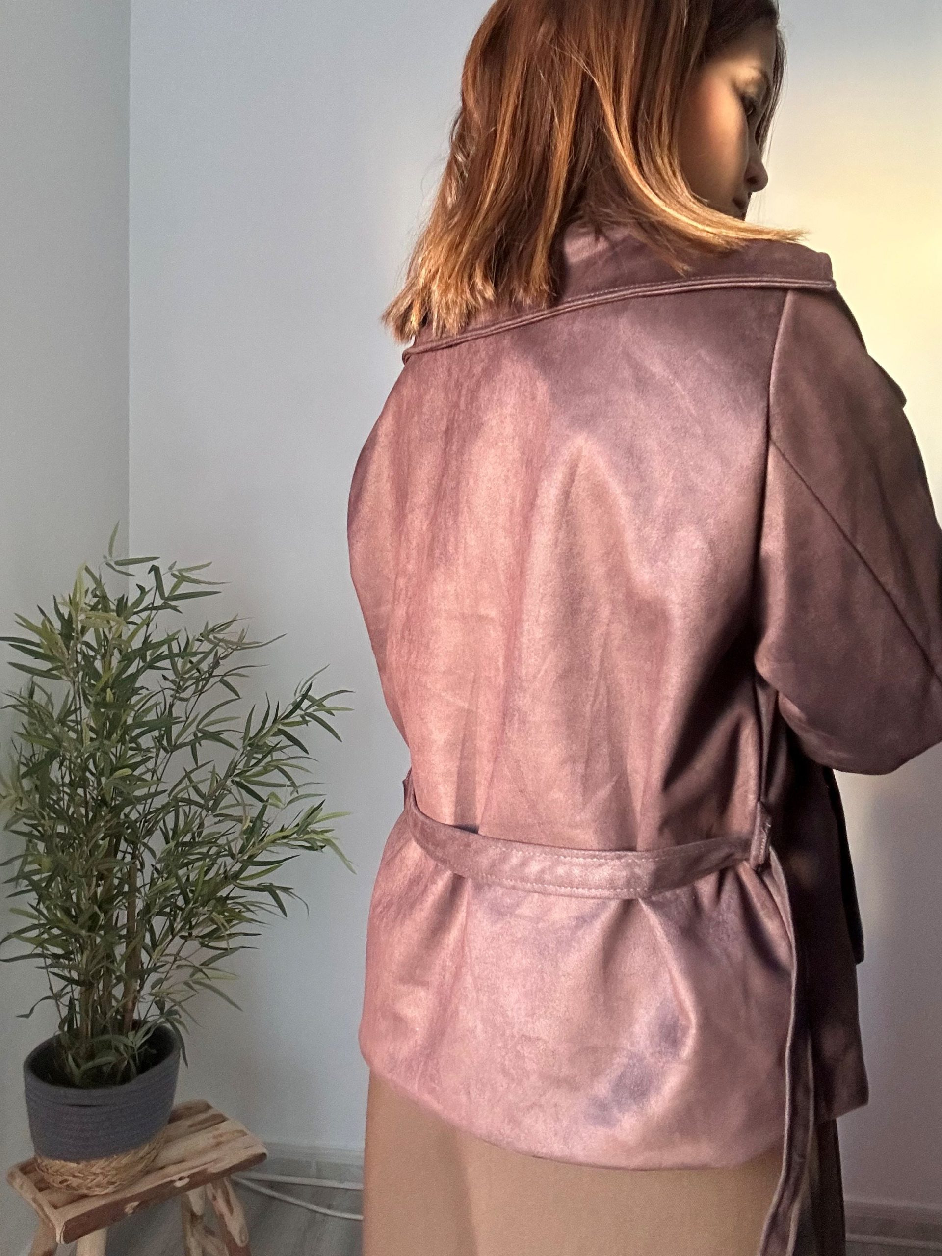 Gabardina ante marrón 3