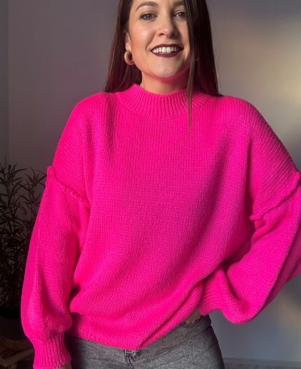 Jersey chimenea fucsia