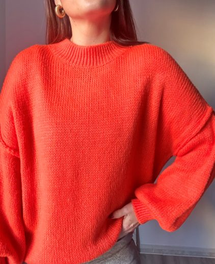 Jersey chimenea naranja