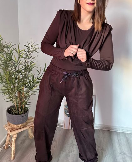 Pantalón ante marrón