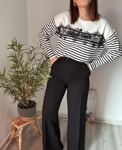 Pantalón vestir negro