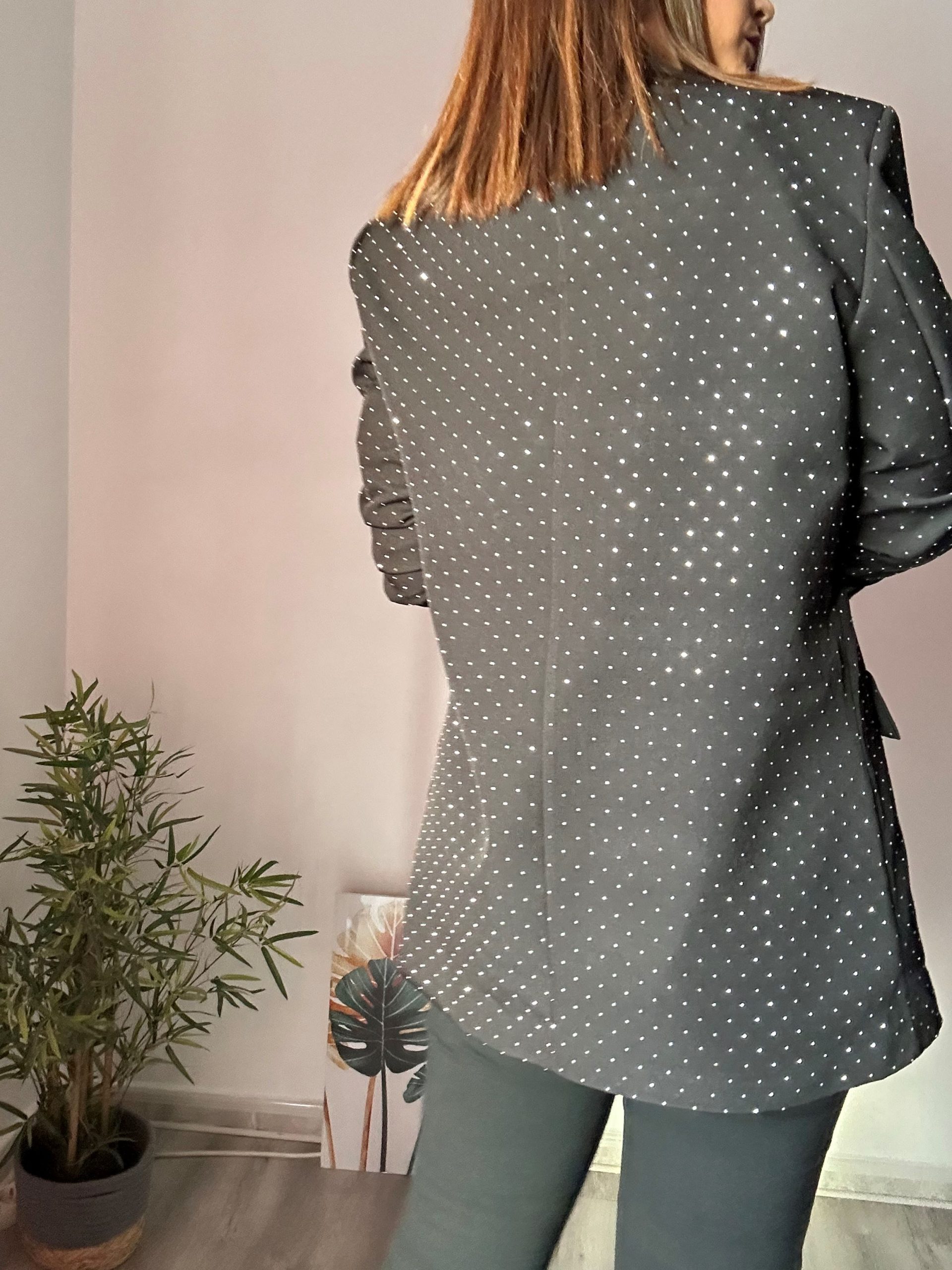Blazer brilli negra 3
