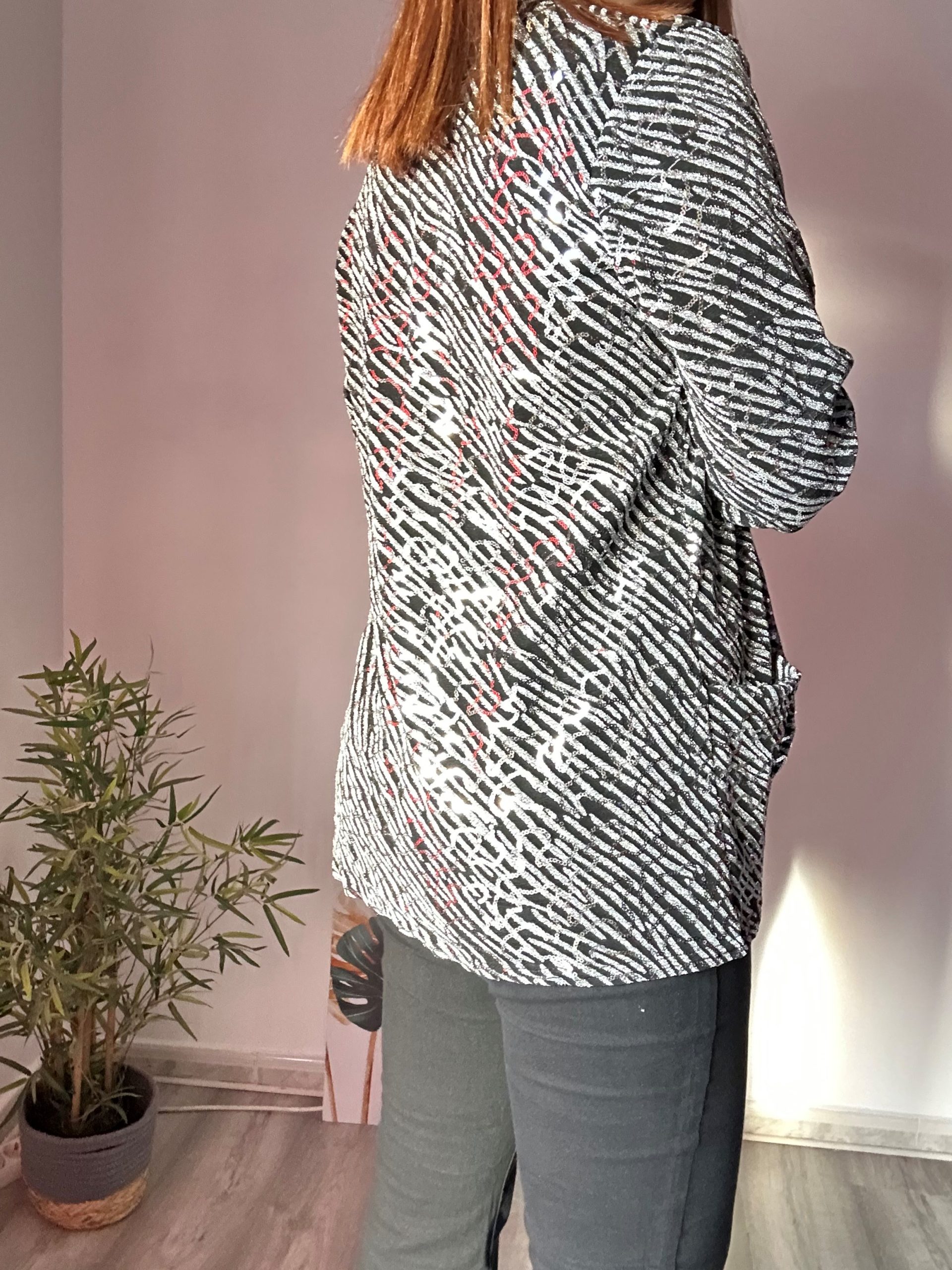 Blazer lentejuelas 1