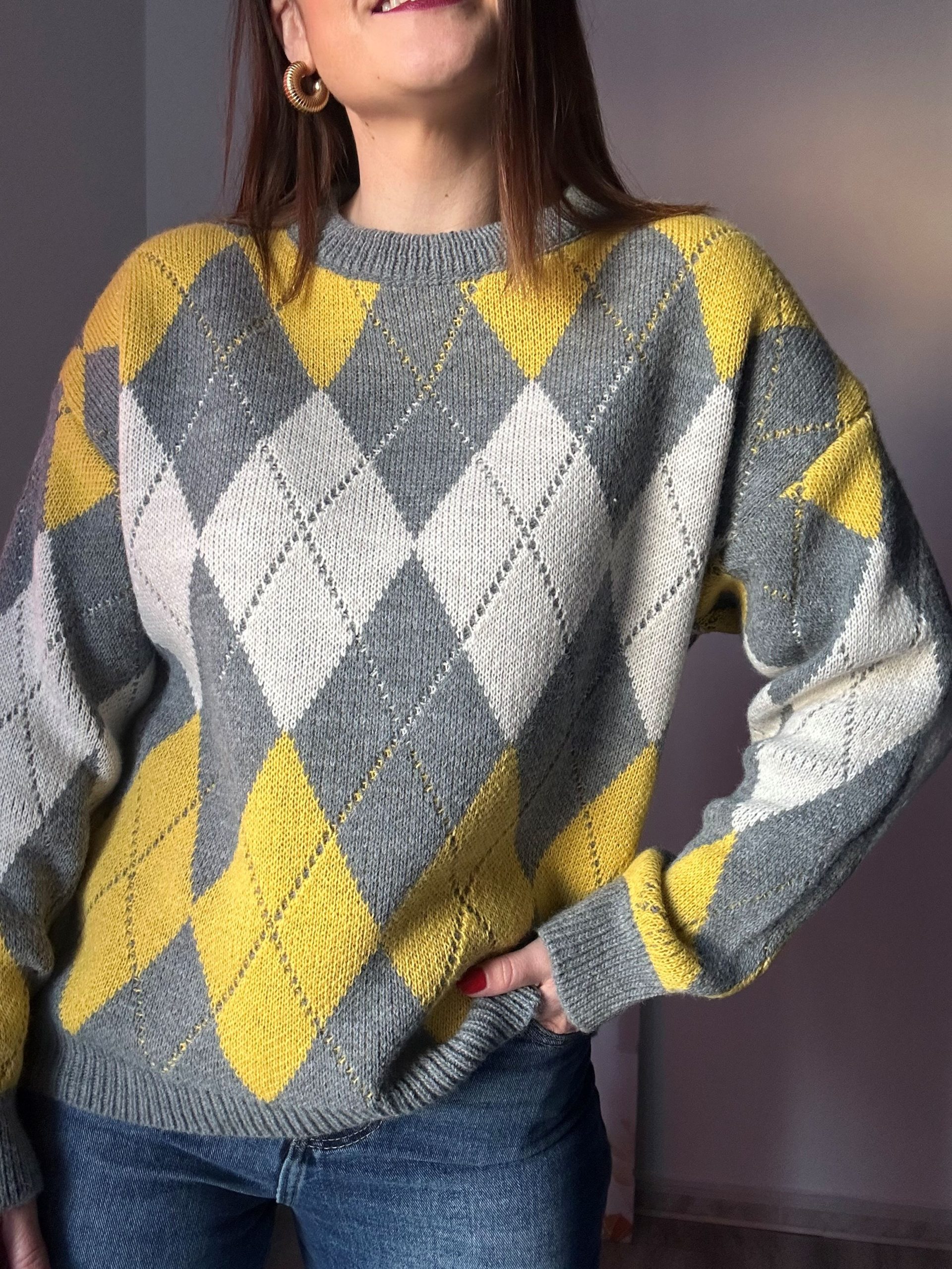 Jersey rombos amarillo 2