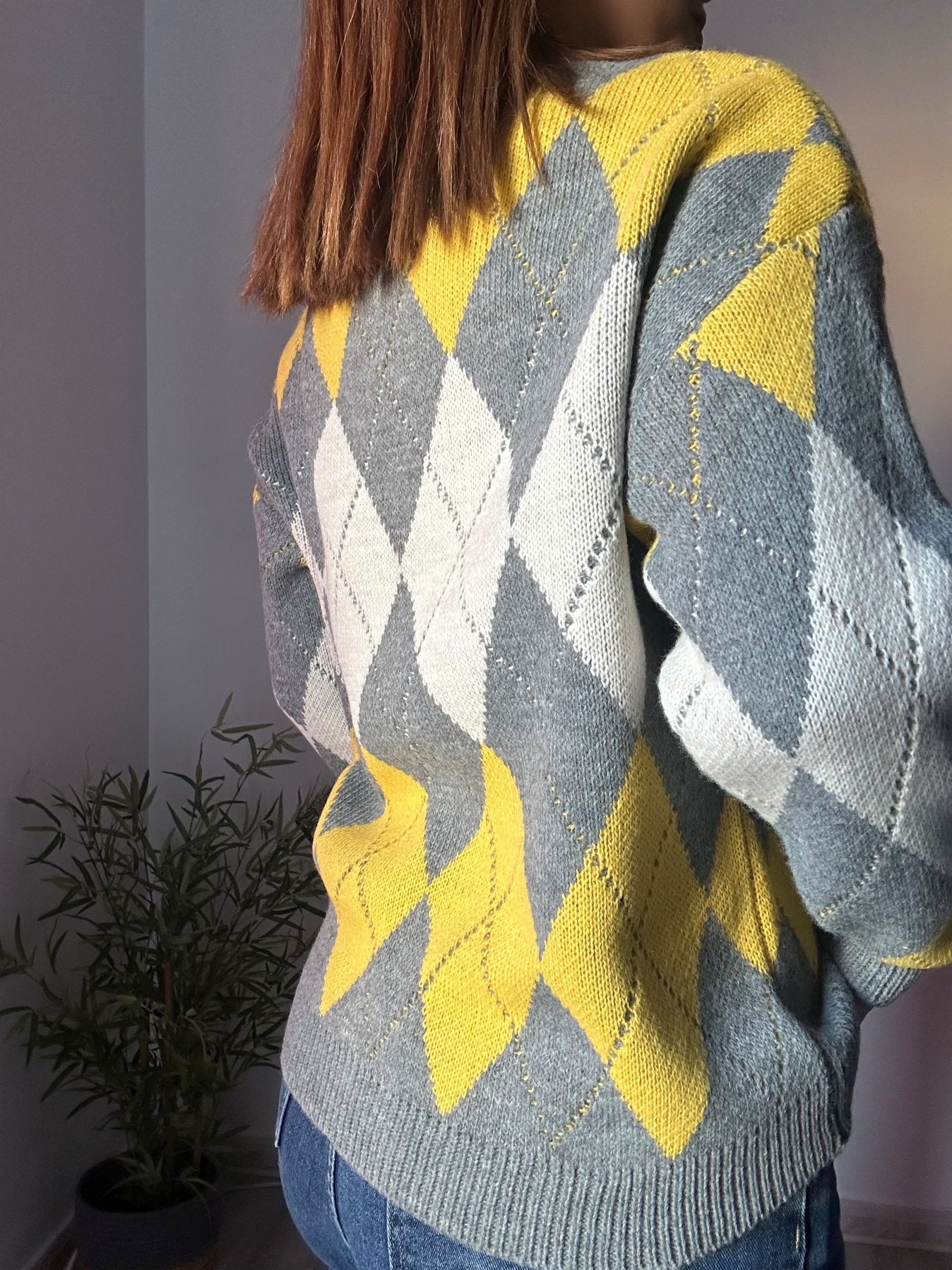 Jersey rombos amarillo 4