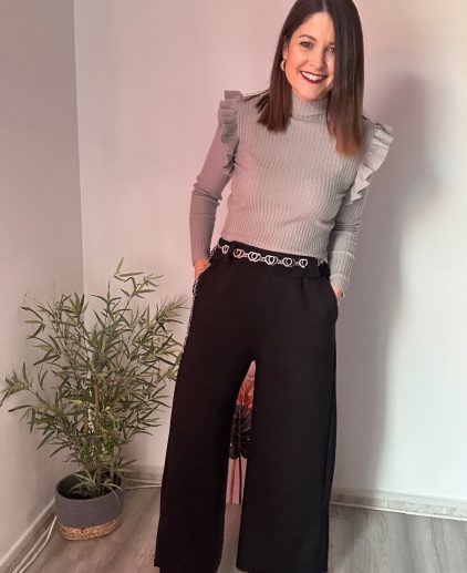 Pantalón vestir negro