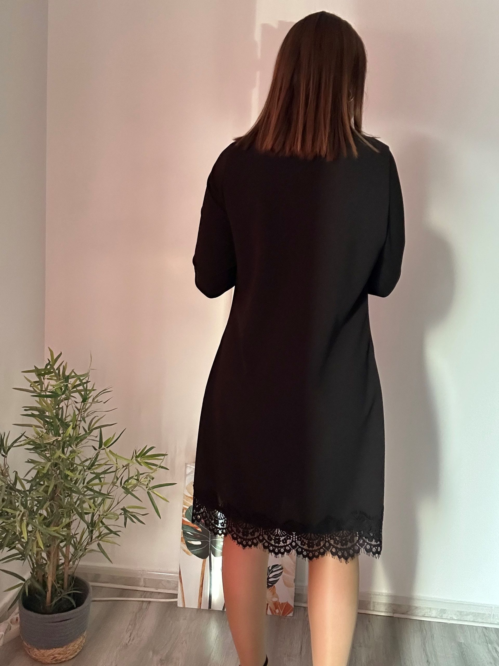 Vestido encaje negro 2