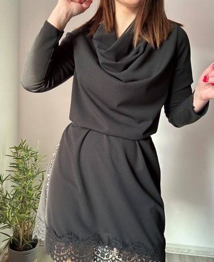 Vestido encaje negro