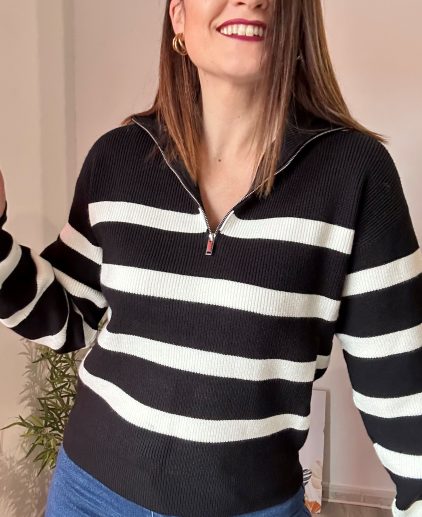 Jersey polo rayas