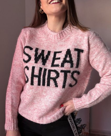 Jersey rosa sweat