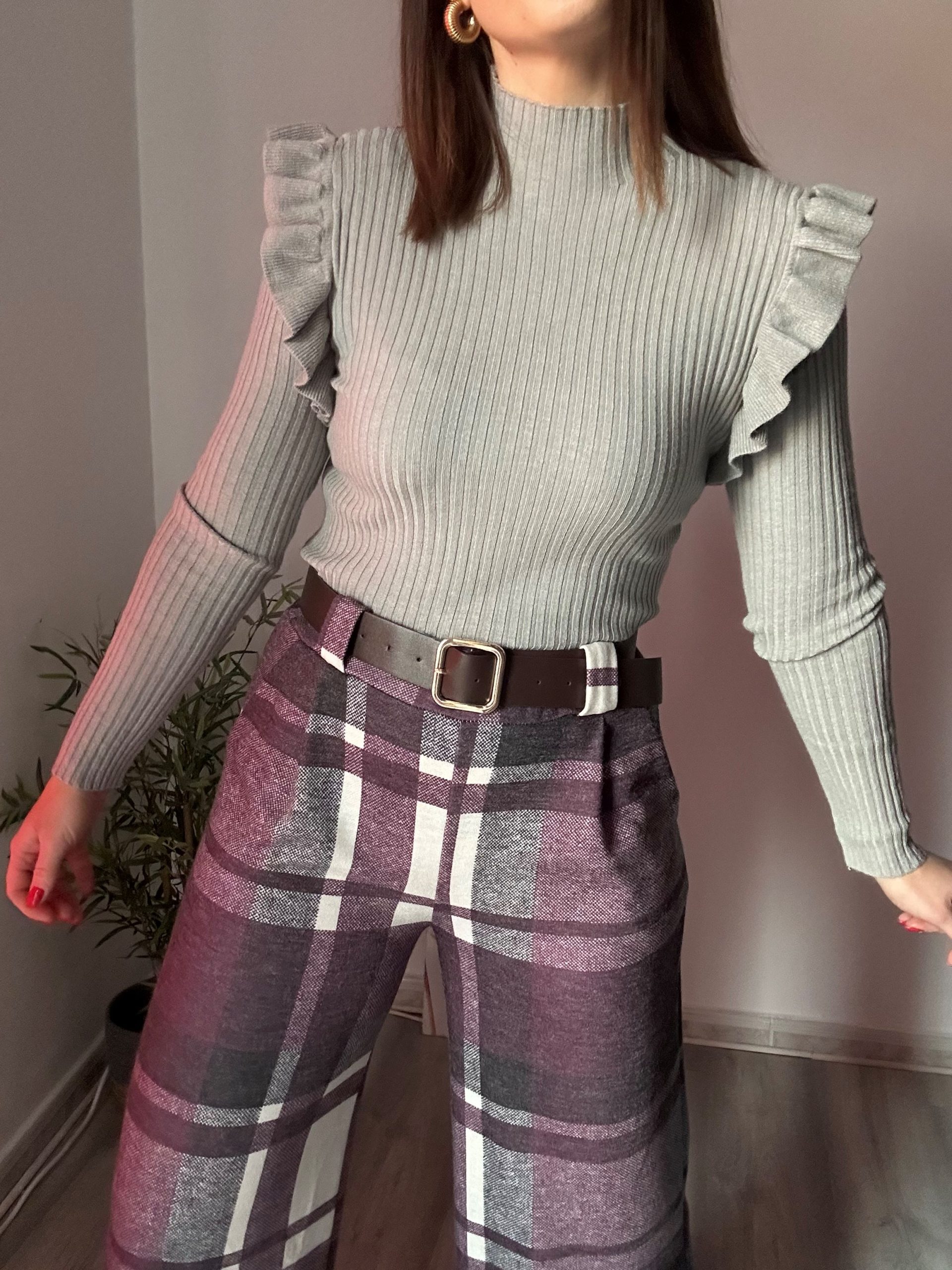 pantalón cuadros burdeos 3