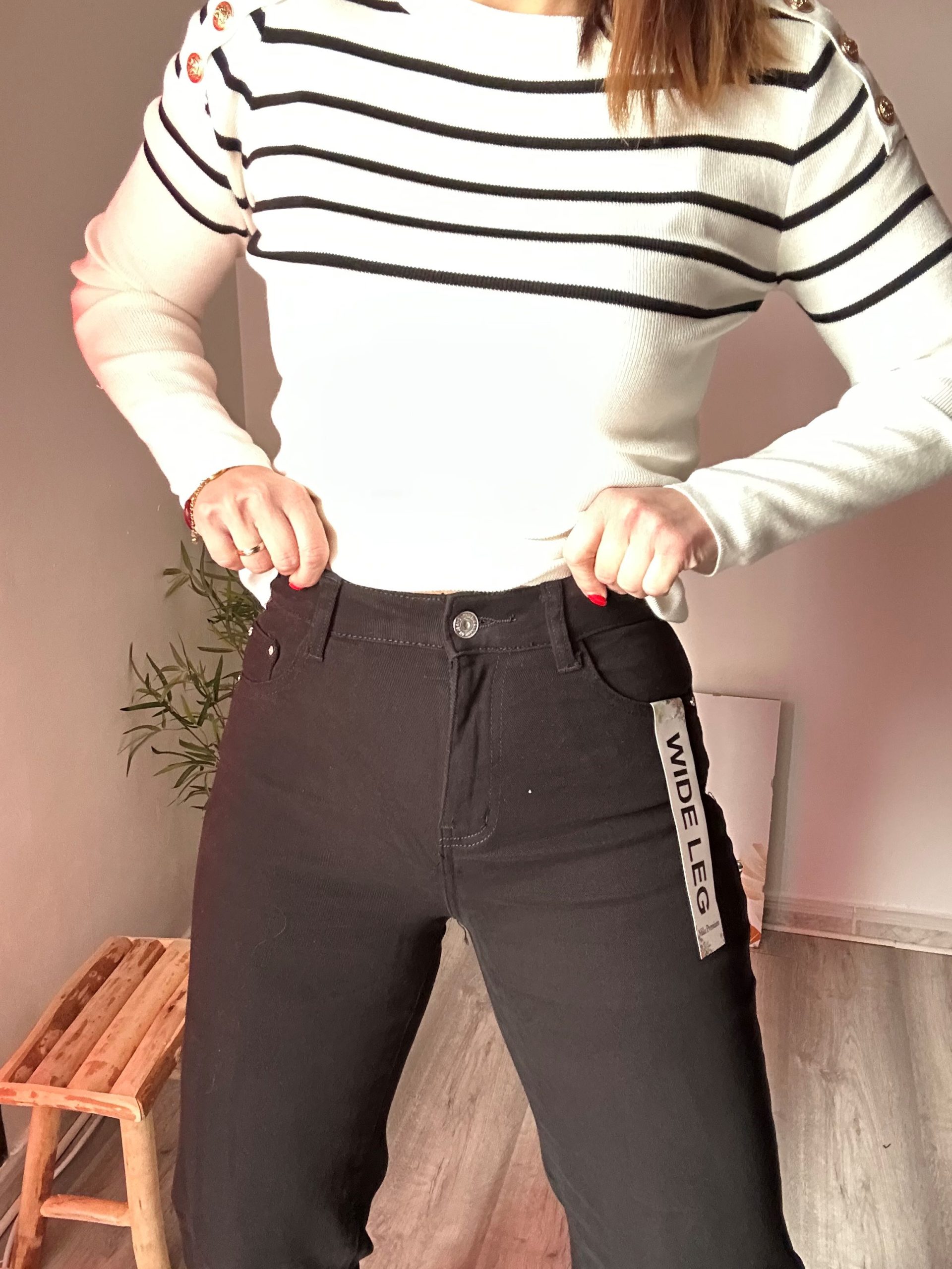 vaquero wide leg negro 3