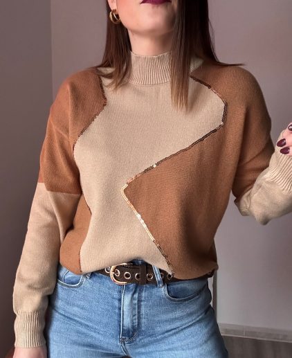 Jersey tonos marrones