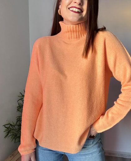 Jersey chimenea melocotón