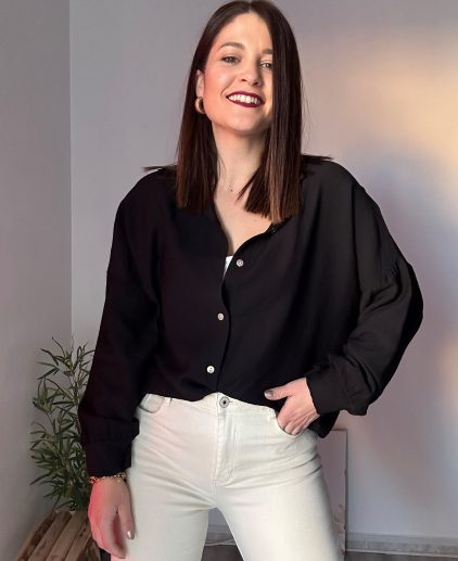 Camisa básica negra