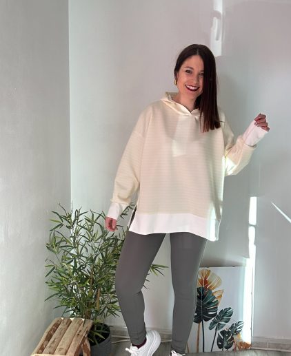 Sudadera rayas amarillas