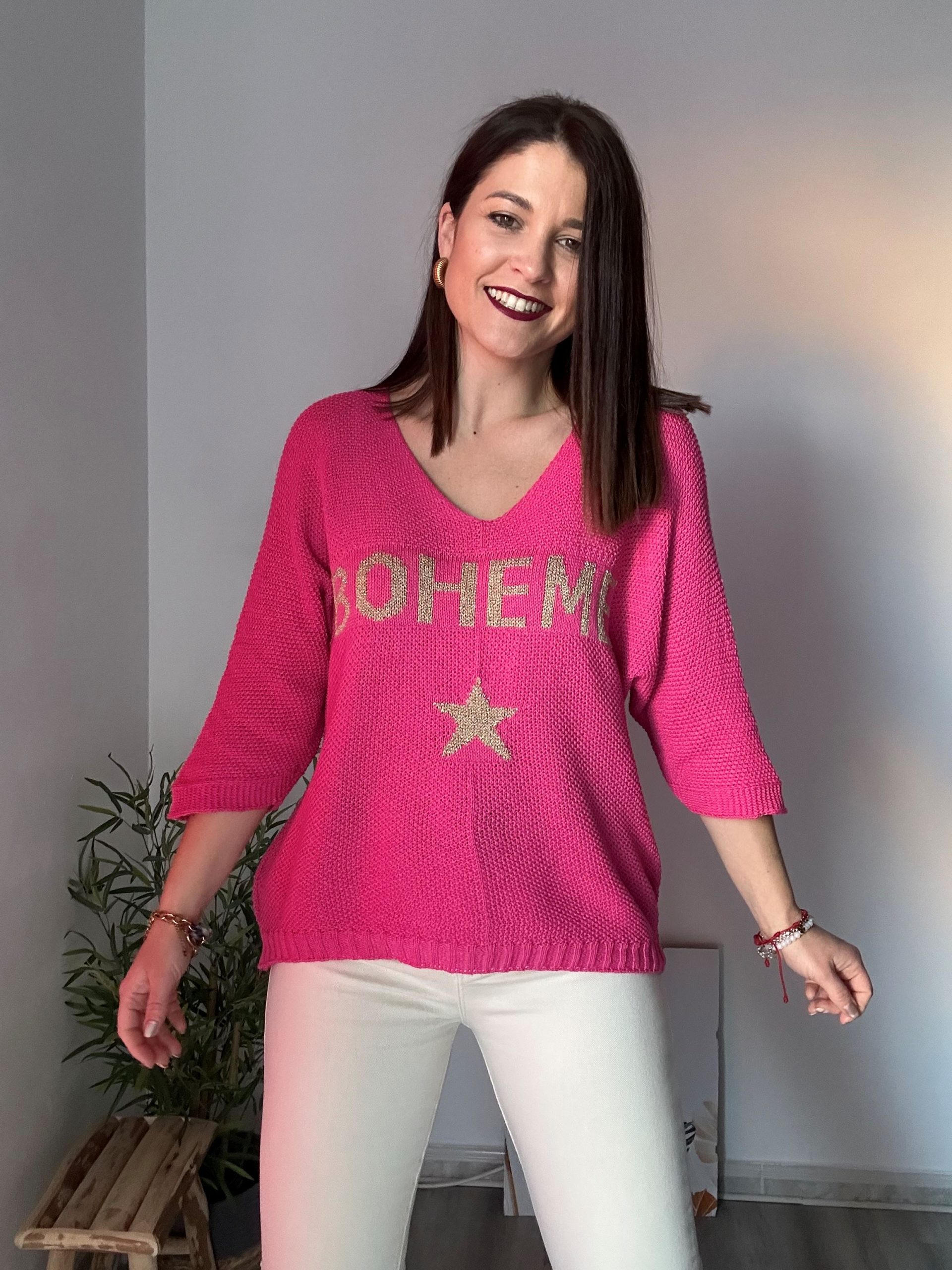 Jersey hilo fucsia 3