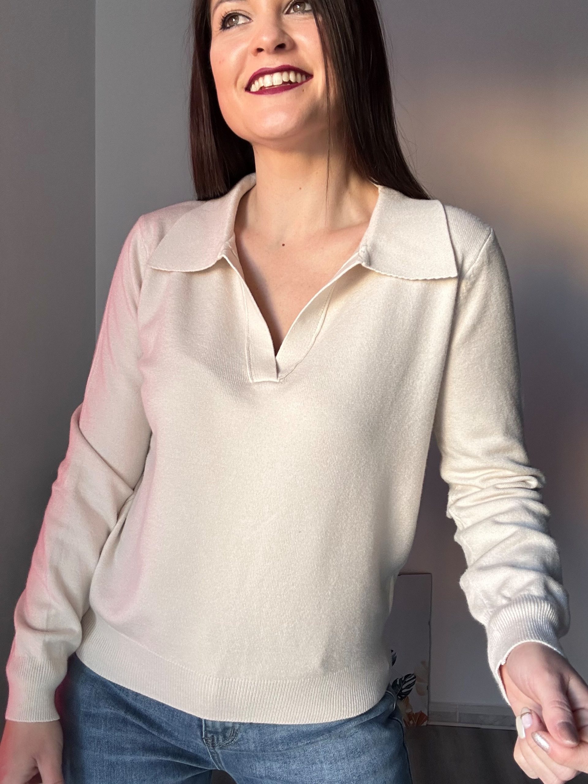 Jersey polo beige 5 - copia