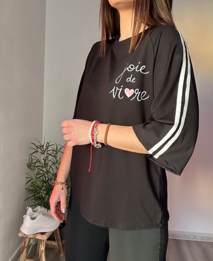 Camiseta sport negra