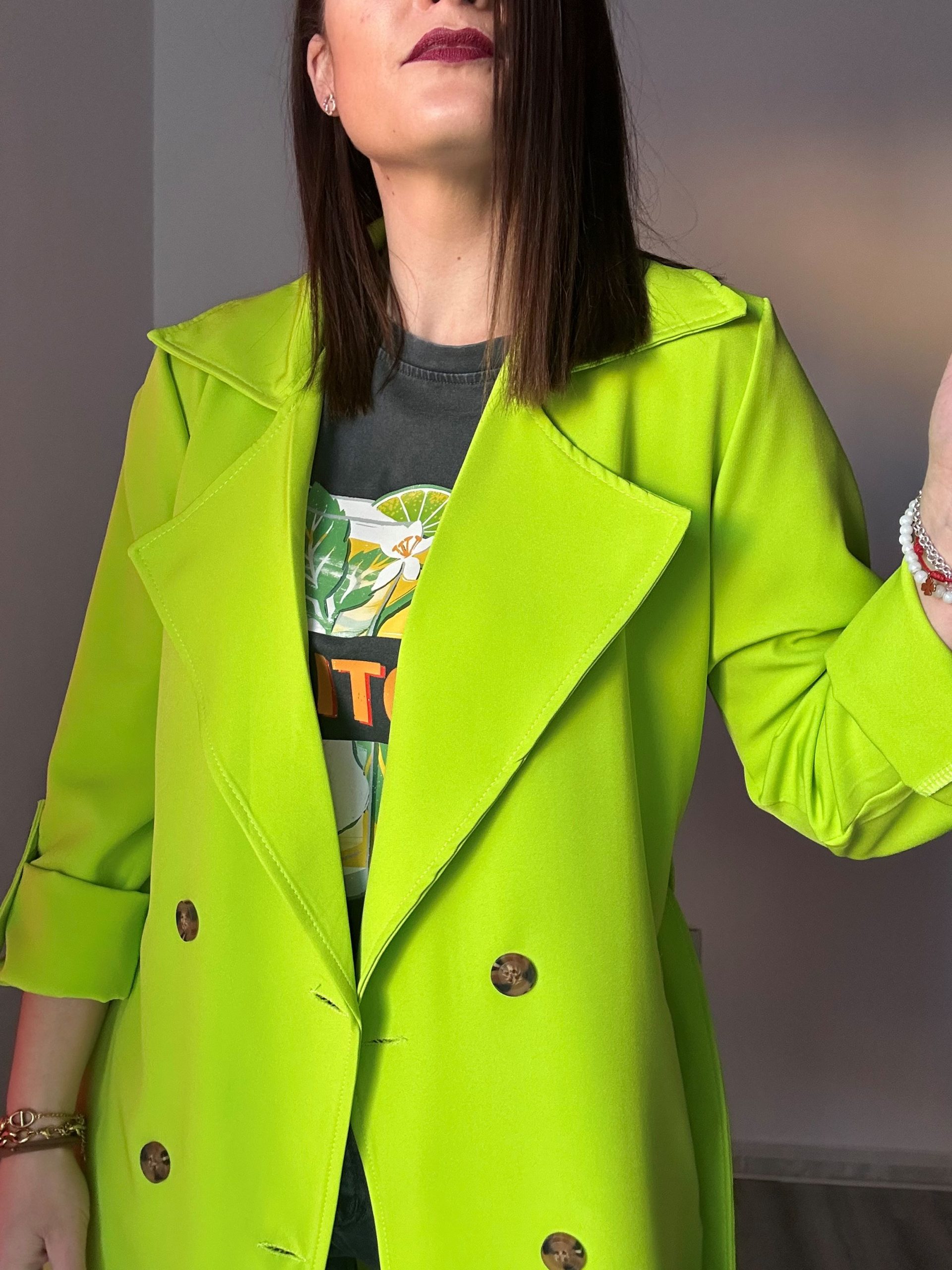 gabardina fina verde pistacho 6