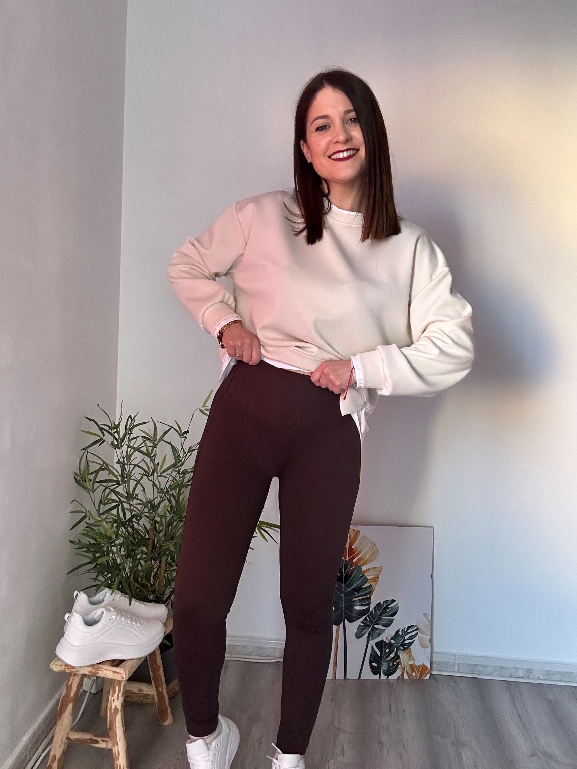 leggings deportivos marrones 3