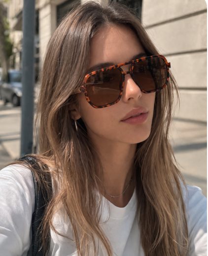 Gafas de sol efecto carey