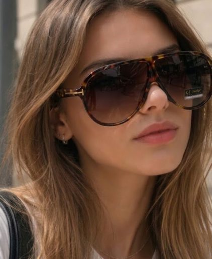 Gafas de sol carrera efecto carey