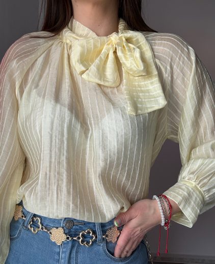 Blusa lazada amarilla