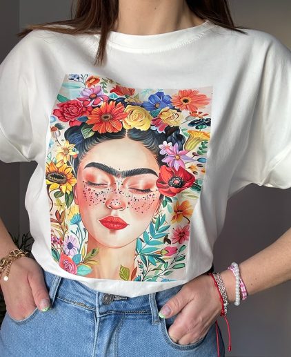 Camiseta divertida Frida Kahlo