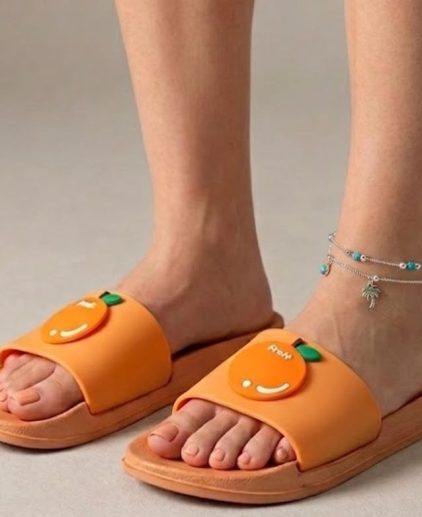 Chanclas naranja